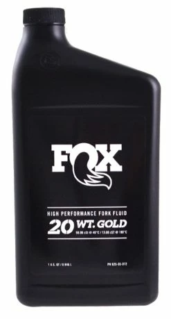 Fox Racing AM Oil Bath 32Oz / 20WT GOLD