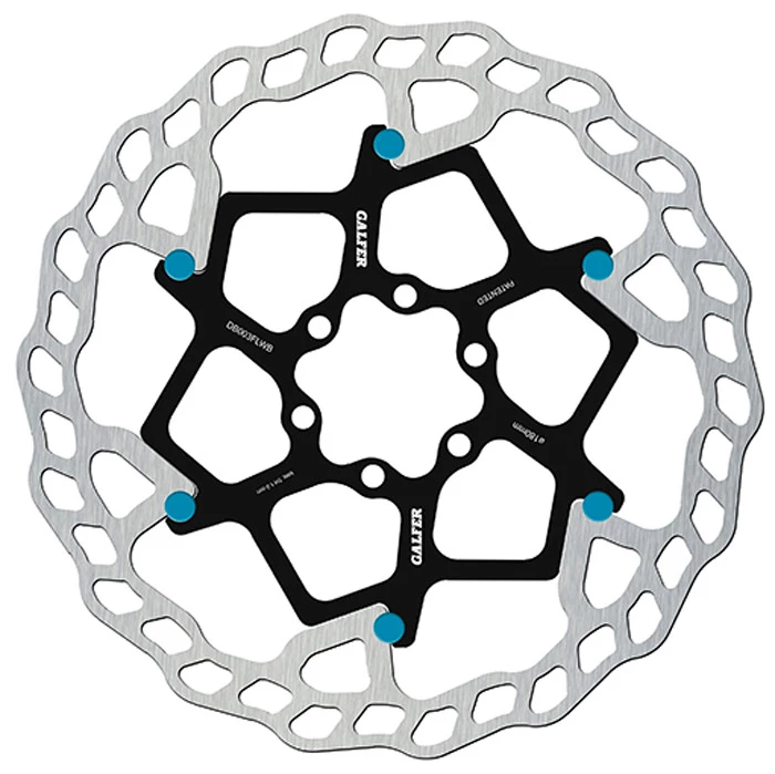 Galfer-bike Wave® Floating MTB 6-Loch Bremsscheibe 180mm 2 Galfer-bike Wave® Floating MTB 6-Loch Bremsscheibe 180mm – Bild 2