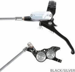 HOPE Tech 4 V4 Stahlflex Scheibenbremse - Hebel Links -Fahrrad Verkaufsladen Hope 20114404 Tech 4 V4 Stahlflex Scheibenbremse vorne links 3a