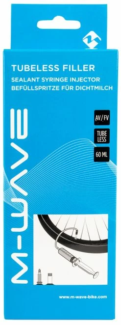 M-Wave Tubeless Filler - Befüllspritze -Fahrrad Verkaufsladen M Wave 519481 Tubeless Filler Befullspritze 2