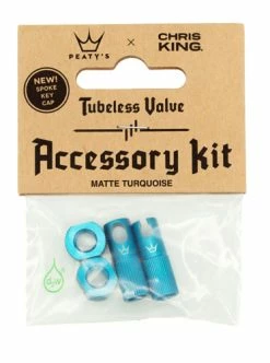 Peaty's Chris King MK2 Tubeless Ventile Accessory Kit -Fahrrad Verkaufsladen Peaty s Chris King MK2 Tubless Ventile Accessory Kit PE PTV2 ACCS VLT 3
