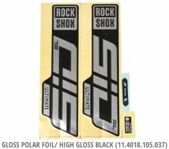 ROCKSHOX SID SL Ultimate Aufkleber-Set -Fahrrad Verkaufsladen RockShox 11 4018 105 037