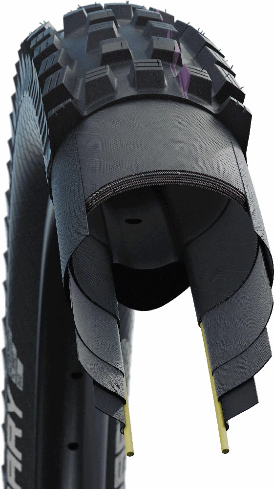 Schwalbe Big Betty Evo Super Downhill 29x2,40" Addix Ultra Soft E-50 Faltreifen 2 Schwalbe Big Betty Evo Super Downhill 29x2,40" Addix Ultra Soft E-50 Faltreifen – Bild 2