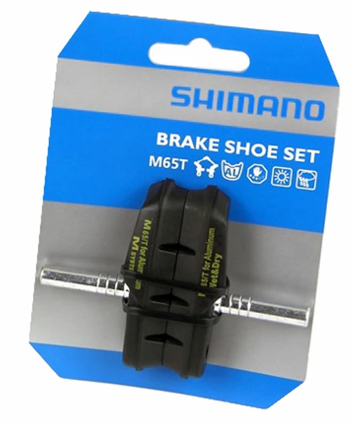 Shimano M65T Cantilever Bremsschuhe 2 Shimano M65T Cantilever Bremsschuhe – Bild 2
