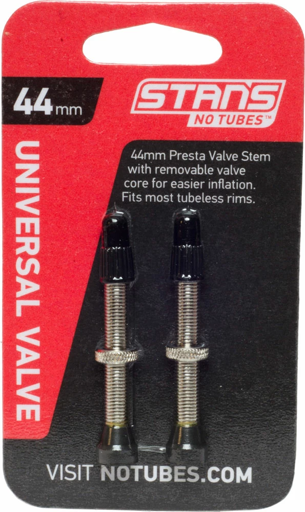 Stan's NoTubes Universal Tubelessventil 44mm (Paar) 1 Stan's NoTubes Universal Tubelessventil 44mm (Paar)
