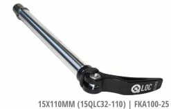 SUNTOUR Q-LOC 2 Steckachse Komplett 11 SUNTOUR Q-LOC 2 Steckachse Komplett -Fahrrad Verkaufsladen Suntour 15x110mm 15QLC32 110 FKA100 25