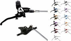 HOPE Tech 4 X2 Stahlflex Scheibenbremse - Hebel Rechts