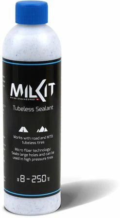 MilKit Tubeless Sealant Dichtmilch -Fahrrad Verkaufsladen milkit tubeless sealant 250 ml 8 oz 4