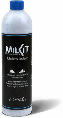 MilKit Tubeless Sealant Dichtmilch -Fahrrad Verkaufsladen milkit tubeless sealant 500 ml 17 oz 4